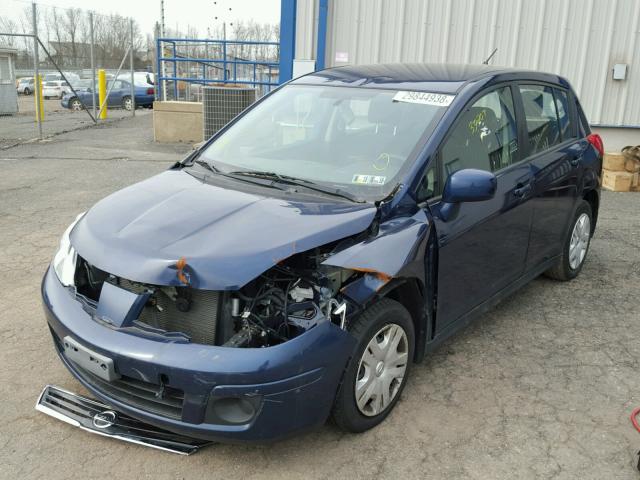 3N1BC1CP3CK294735 - 2012 NISSAN VERSA S BLUE photo 2