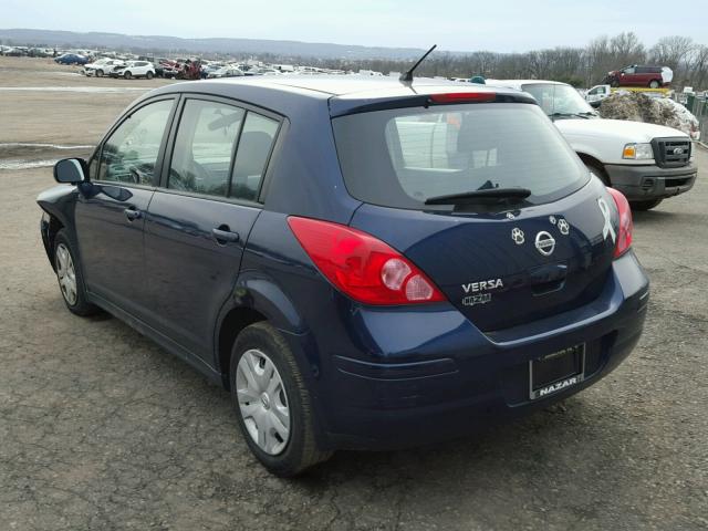 3N1BC1CP3CK294735 - 2012 NISSAN VERSA S BLUE photo 3