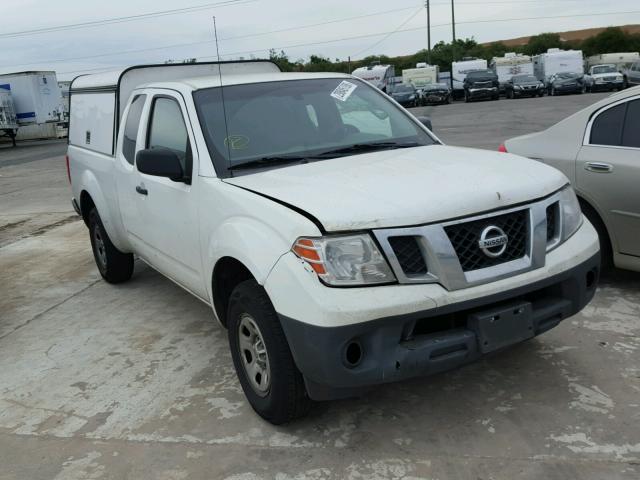 1N6BD0CT6DN725191 - 2013 NISSAN FRONTIER S WHITE photo 1