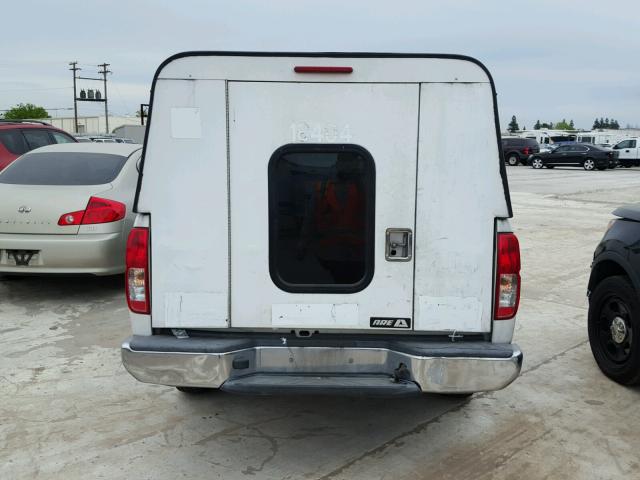 1N6BD0CT6DN725191 - 2013 NISSAN FRONTIER S WHITE photo 6