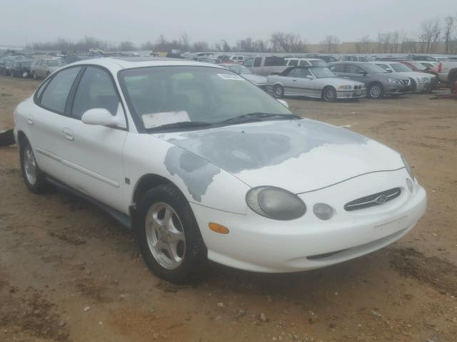 1FAFP53S6XA256492 - 1999 FORD TAURUS SE WHITE photo 1