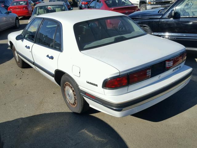 1G4HP52L2SH562680 - 1995 BUICK LESABRE CU WHITE photo 3