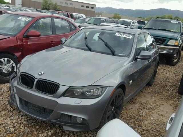 WBAPL33569A407372 - 2009 BMW 335 XI GRAY photo 2