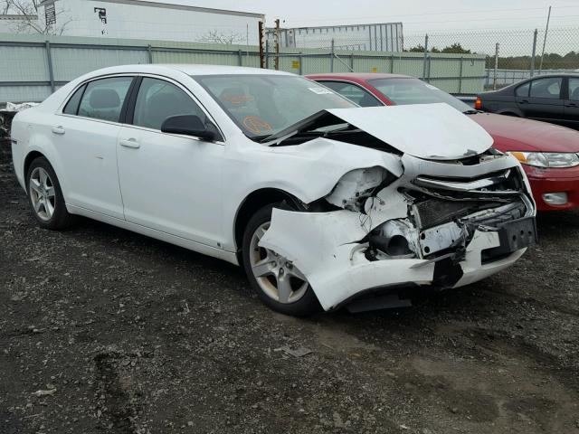 1G1ZG57B69F239630 - 2009 CHEVROLET MALIBU LS თეთრი ფოტო 1