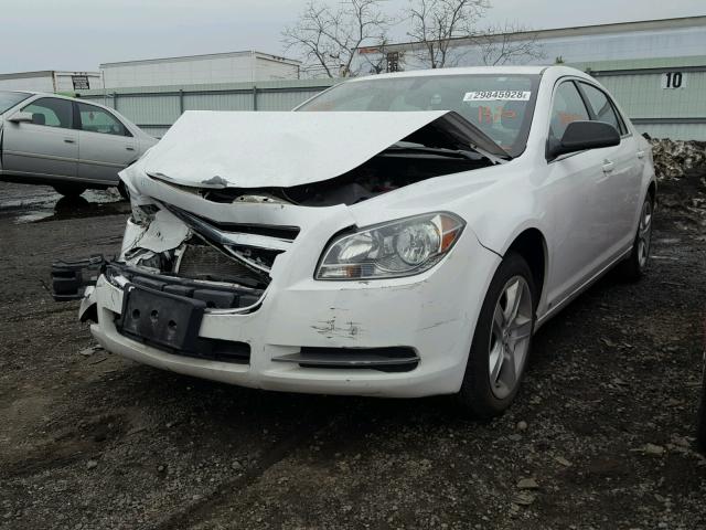 1G1ZG57B69F239630 - 2009 CHEVROLET MALIBU LS თეთრი ფოტო 2