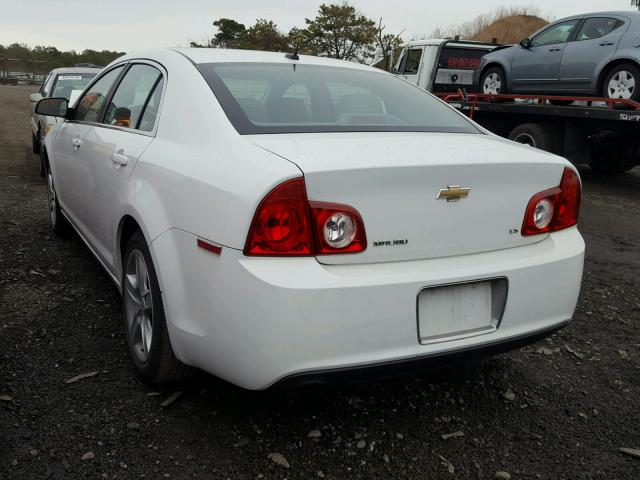 1G1ZG57B69F239630 - 2009 CHEVROLET MALIBU LS თეთრი ფოტო 3
