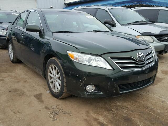 4T1BF3EK1AU527442 - 2010 TOYOTA CAMRY BASE GREEN photo 1