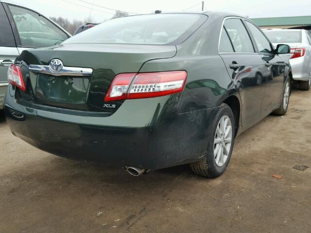 4T1BF3EK1AU527442 - 2010 TOYOTA CAMRY BASE GREEN photo 4