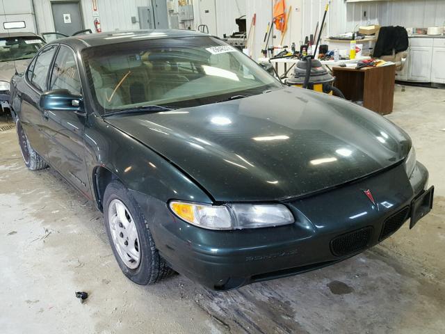 1G2WJ52M6WF308420 - 1998 PONTIAC GRAND PRIX GREEN photo 1
