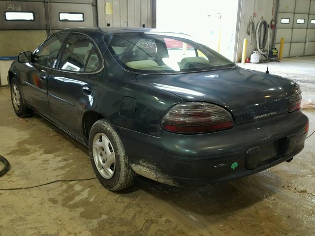 1G2WJ52M6WF308420 - 1998 PONTIAC GRAND PRIX GREEN photo 3