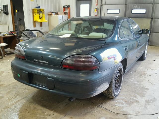 1G2WJ52M6WF308420 - 1998 PONTIAC GRAND PRIX GREEN photo 4