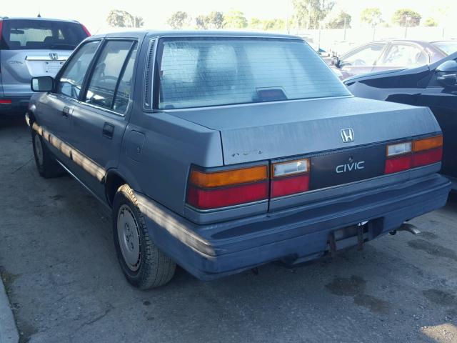 JHMEC4631HS008161 - 1987 HONDA CIVIC 1.5 SILVER photo 3