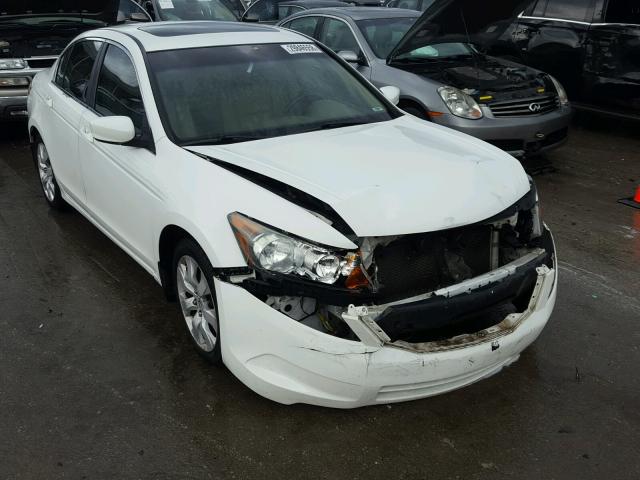 1HGCP26888A118872 - 2008 HONDA ACCORD EXL WHITE photo 1