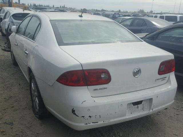 1G4HD57267U205509 - 2007 BUICK LUCERNE CX WHITE photo 3