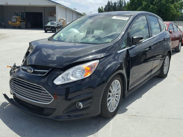 1FADP5BU0GL100401 - 2016 FORD C-MAX SEL BLACK photo 2