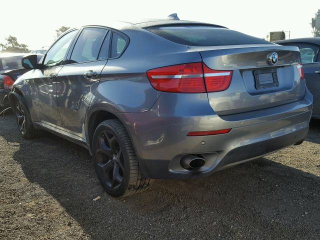 5UXFG43589L222297 - 2009 BMW X6 XDRIVE3 CHARCOAL photo 3