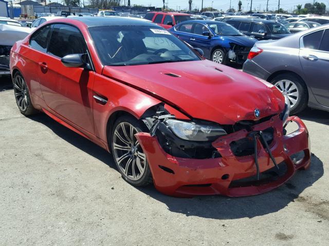 WBSWD93579P361524 - 2009 BMW M3 RED photo 1