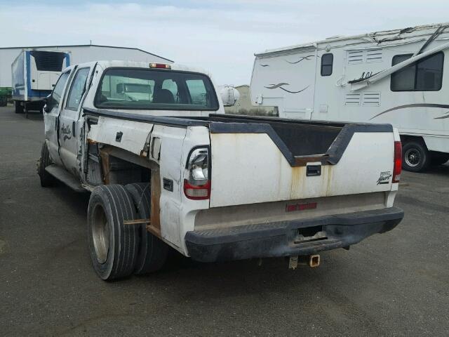 1FDXW46F9YEB20843 - 2000 FORD F450 SUPER WHITE photo 3