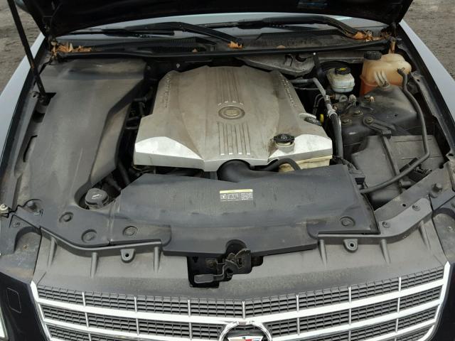 1G6DC67A650174661 - 2005 CADILLAC STS BLACK photo 7