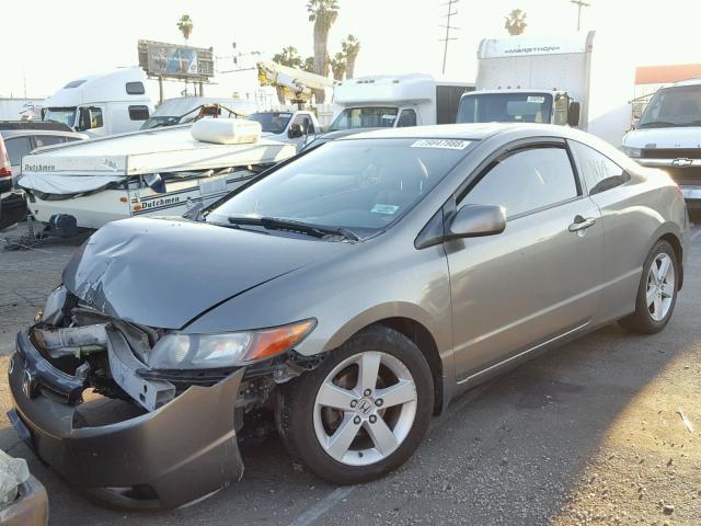 2HGFG12978H512077 - 2008 HONDA CIVIC EXL ნაცრისფერი ფოტო 2