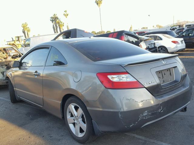 2HGFG12978H512077 - 2008 HONDA CIVIC EXL ნაცრისფერი ფოტო 3