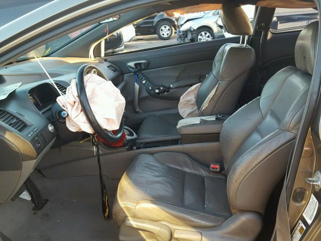 2HGFG12978H512077 - 2008 HONDA CIVIC EXL ნაცრისფერი ფოტო 5