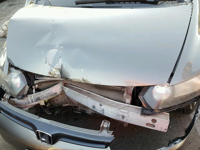 2HGFG12978H512077 - 2008 HONDA CIVIC EXL ნაცრისფერი ფოტო 7