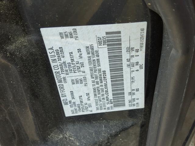 5LMPU28LXWLJ39288 - 1998 LINCOLN NAVIGATOR 黑色 照片 10