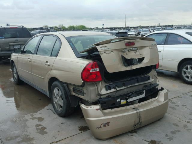 1G1ZT54855F238225 - 2005 CHEVROLET MALIBU LS 金色 照片 3