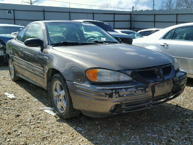 1G2NF12E02C283623 - 2002 PONTIAC GRAND AM S Qəhvəyi foto 1