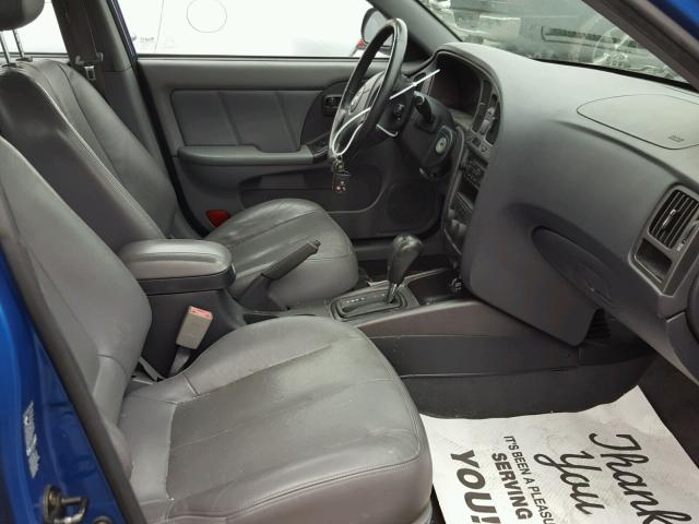 KMHDN56D35U132370 - 2005 HYUNDAI ELANTRA GL BLUE photo 5