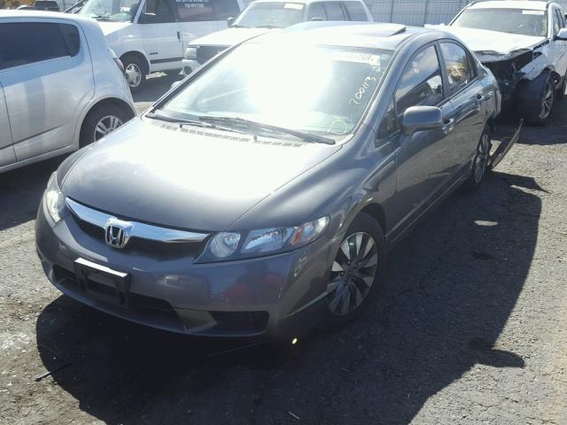 19XFA1F98AE064069 - 2010 HONDA CIVIC EXL CHARCOAL photo 2