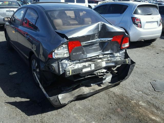 19XFA1F98AE064069 - 2010 HONDA CIVIC EXL CHARCOAL photo 3