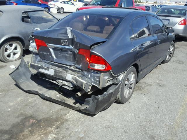19XFA1F98AE064069 - 2010 HONDA CIVIC EXL CHARCOAL photo 4