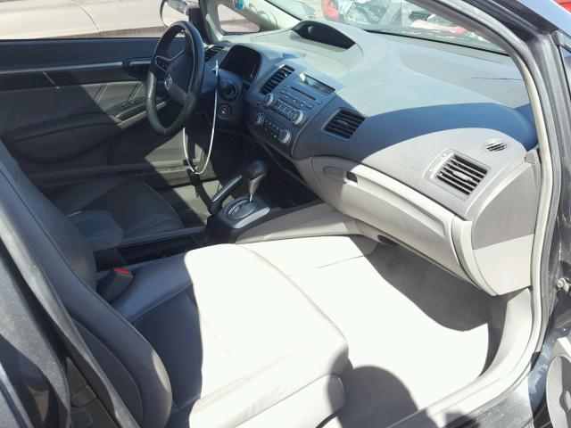 19XFA1F98AE064069 - 2010 HONDA CIVIC EXL CHARCOAL photo 5