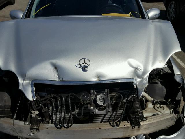 WDBRF52H16A858598 - 2006 MERCEDES-BENZ C GENERATI SILVER photo 7