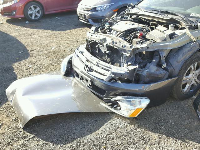 1HGCM56737A128080 - 2007 HONDA ACCORD EX GRAY photo 9