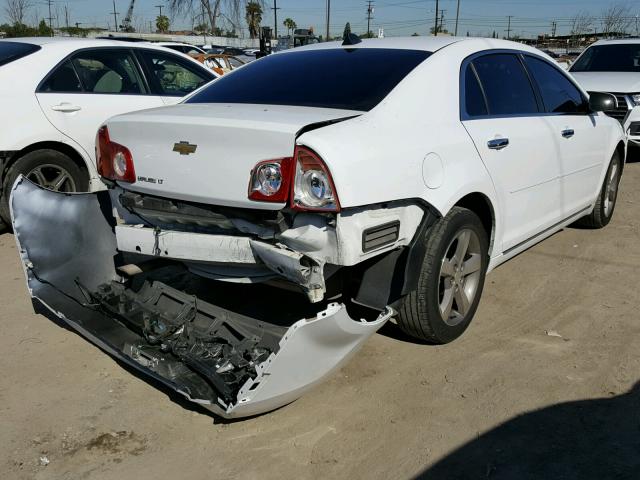 1G1ZC5E05CF274146 - 2012 CHEVROLET MALIBU 1LT 白色 照片 4