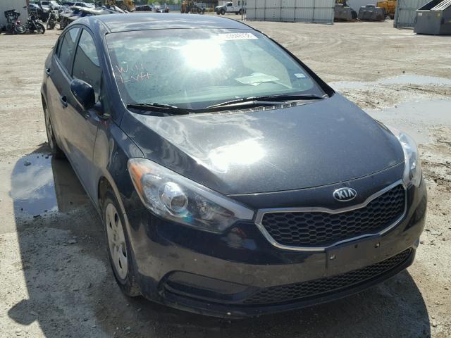 KNAFK4A6XF5367379 - 2015 KIA FORTE LX BLACK photo 1