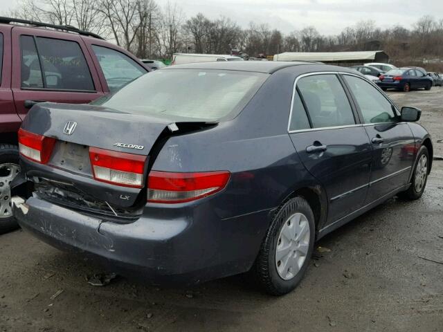 1HGCM56324A133859 - 2004 HONDA ACCORD LX GRAY photo 4