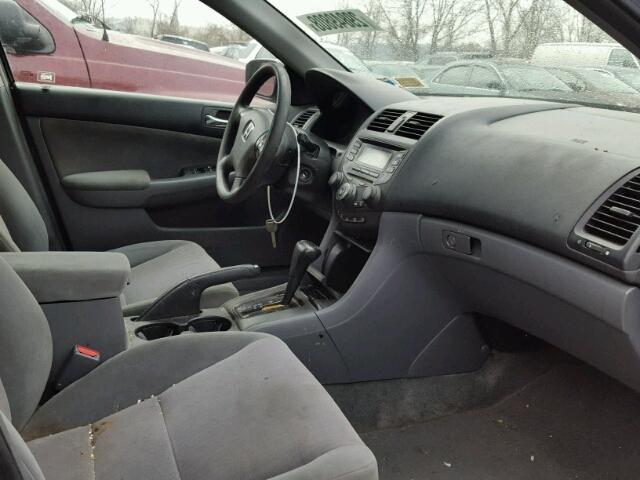 1HGCM56324A133859 - 2004 HONDA ACCORD LX GRAY photo 5