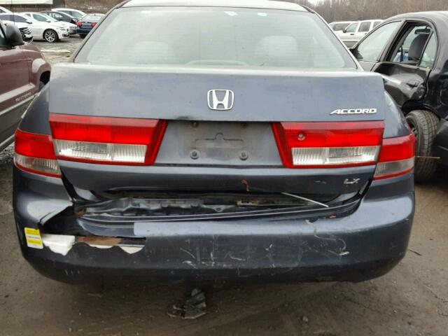 1HGCM56324A133859 - 2004 HONDA ACCORD LX GRAY photo 9