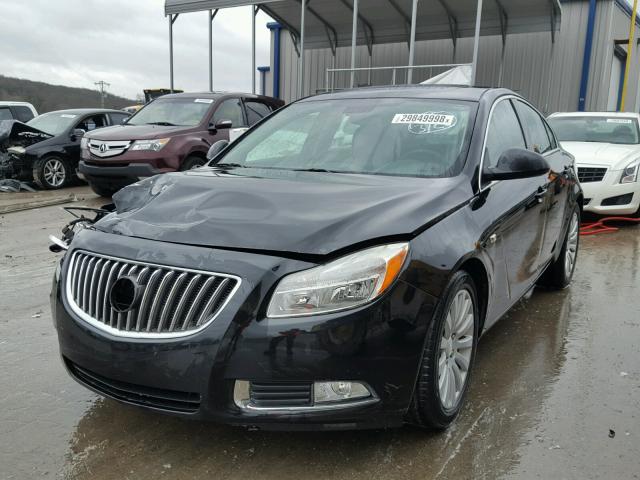 W04GS5EC8B1009299 - 2011 BUICK REGAL CXL BLACK photo 2