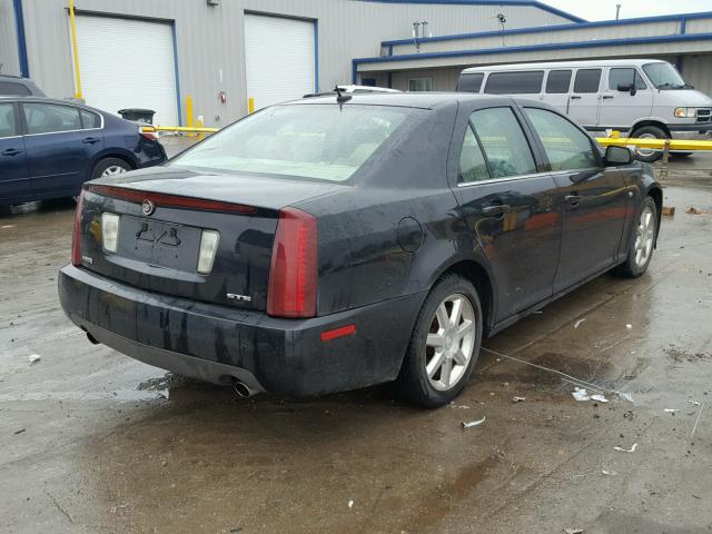 1G6DC67A450218396 - 2005 CADILLAC STS BLACK photo 4