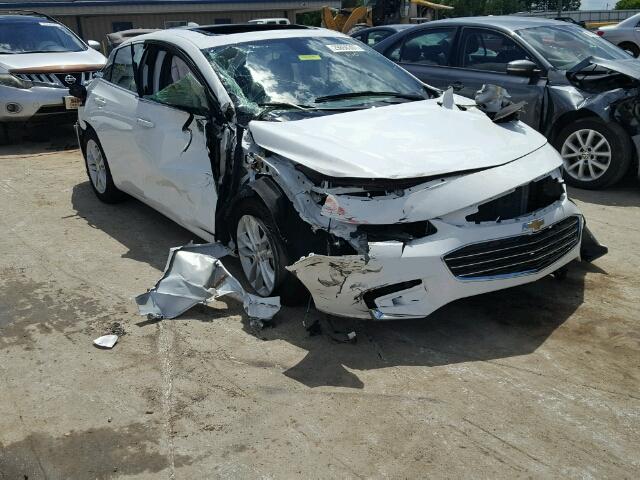 1G1ZE5ST1GF244169 - 2016 CHEVROLET MALIBU LT WHITE photo 1