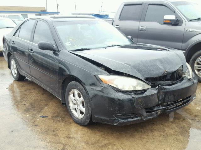 4T1BE32K63U252130 - 2003 TOYOTA CAMRY LE BLACK photo 1