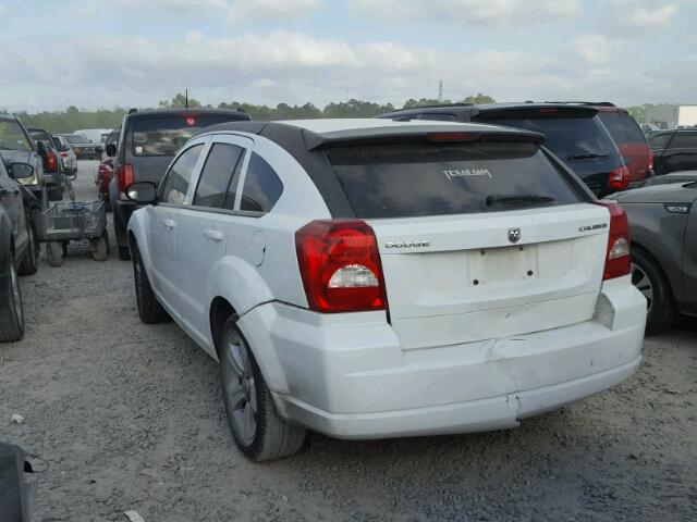 1B3CB3HA4BD297258 - 2011 DODGE CALIBER MA WHITE photo 3