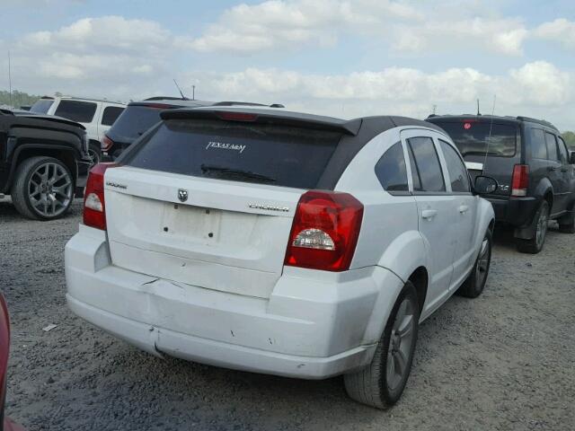 1B3CB3HA4BD297258 - 2011 DODGE CALIBER MA WHITE photo 4