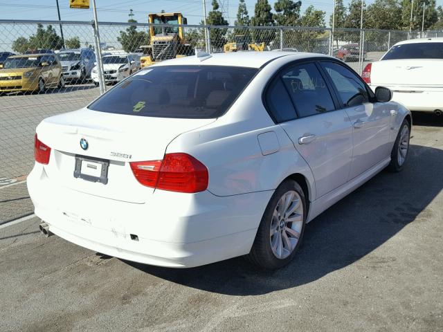 WBAPH7G54BNM57852 - 2011 BMW 328 I WHITE photo 4