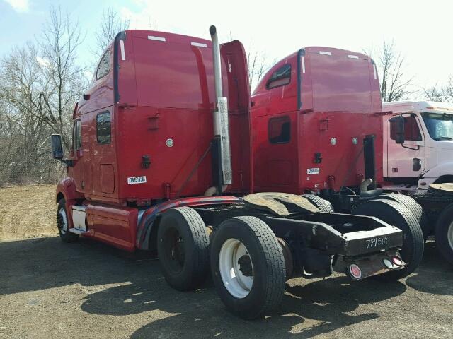 1XP7D49XX9D784508 - 2009 PETERBILT 387 RED photo 3